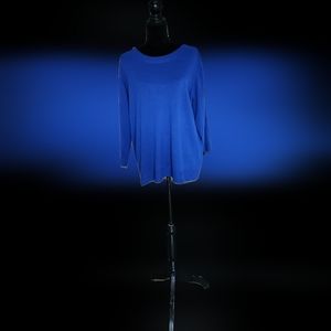 #C94 Women’s Classic Additions Long Sleeve Pullover Blue Sweater